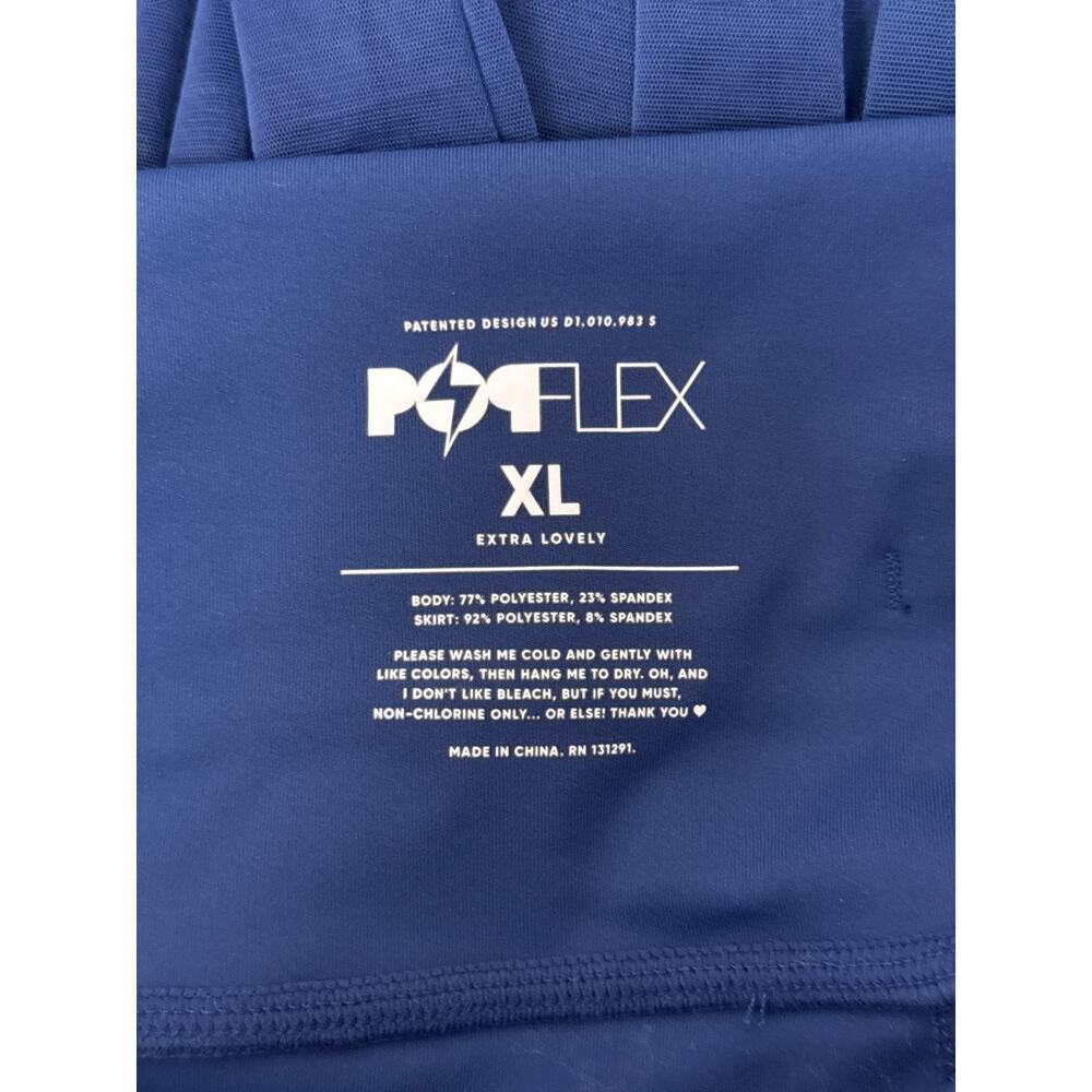 Popflex Pirouette Skort Sapphire Blue XL Womens - Picture 6 of 6